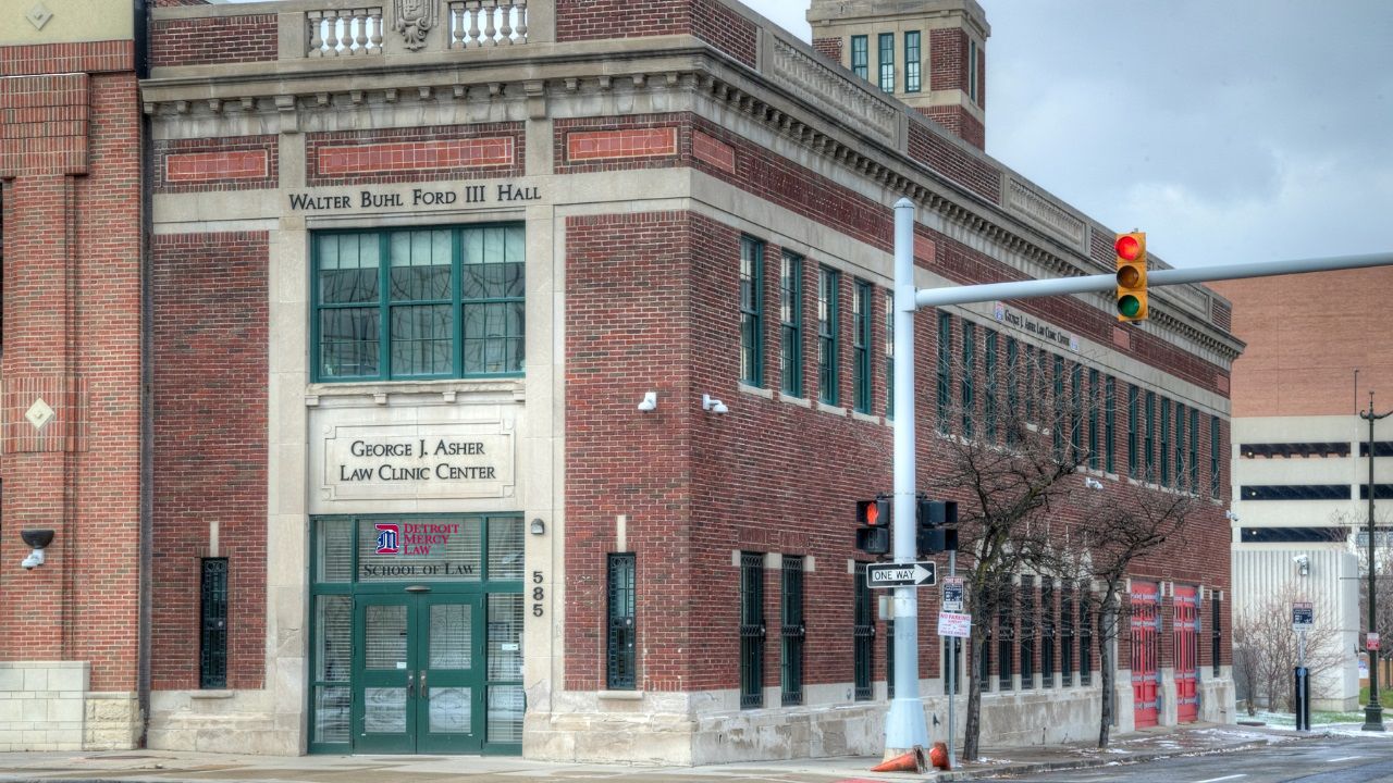 Zoom Clinic Building Background