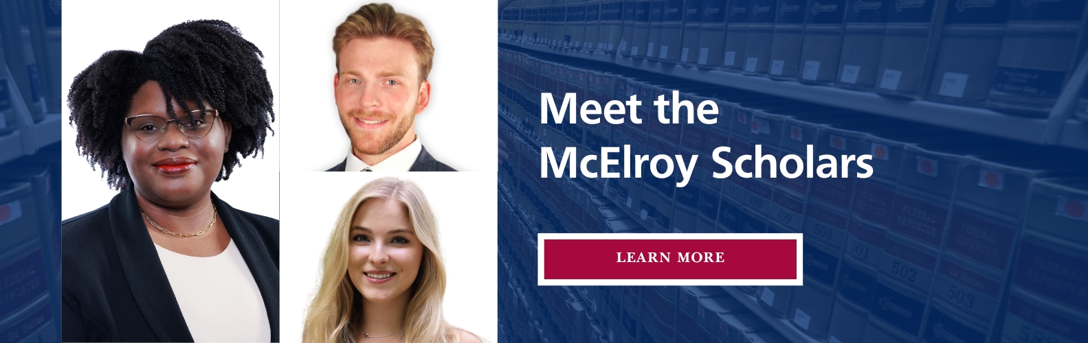 Meet the McElroy Scholars