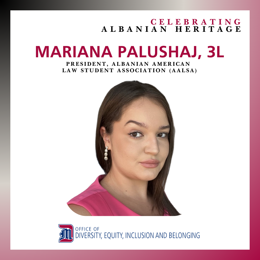 Mariana Palushaj albanian heritage