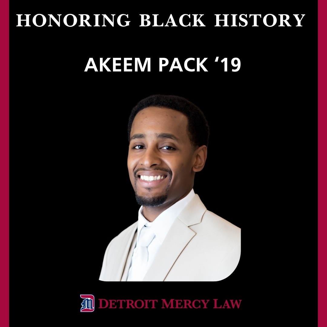 Akeem Pack-alumni feature for black history month