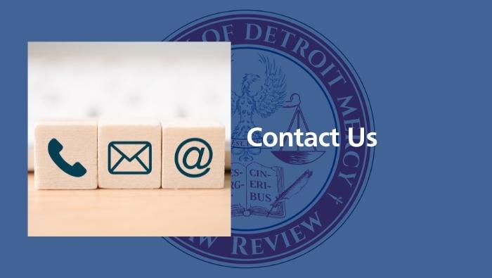 Detroit Mercy Law Contact Us